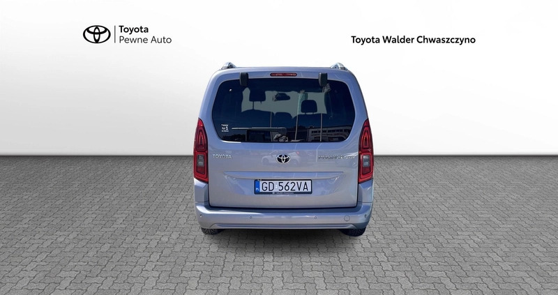 Toyota Proace City Verso cena 85900 przebieg: 117622, rok produkcji 2020 z Dobra małe 379